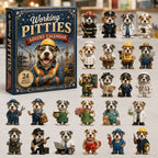 Working Pitties advent calendar