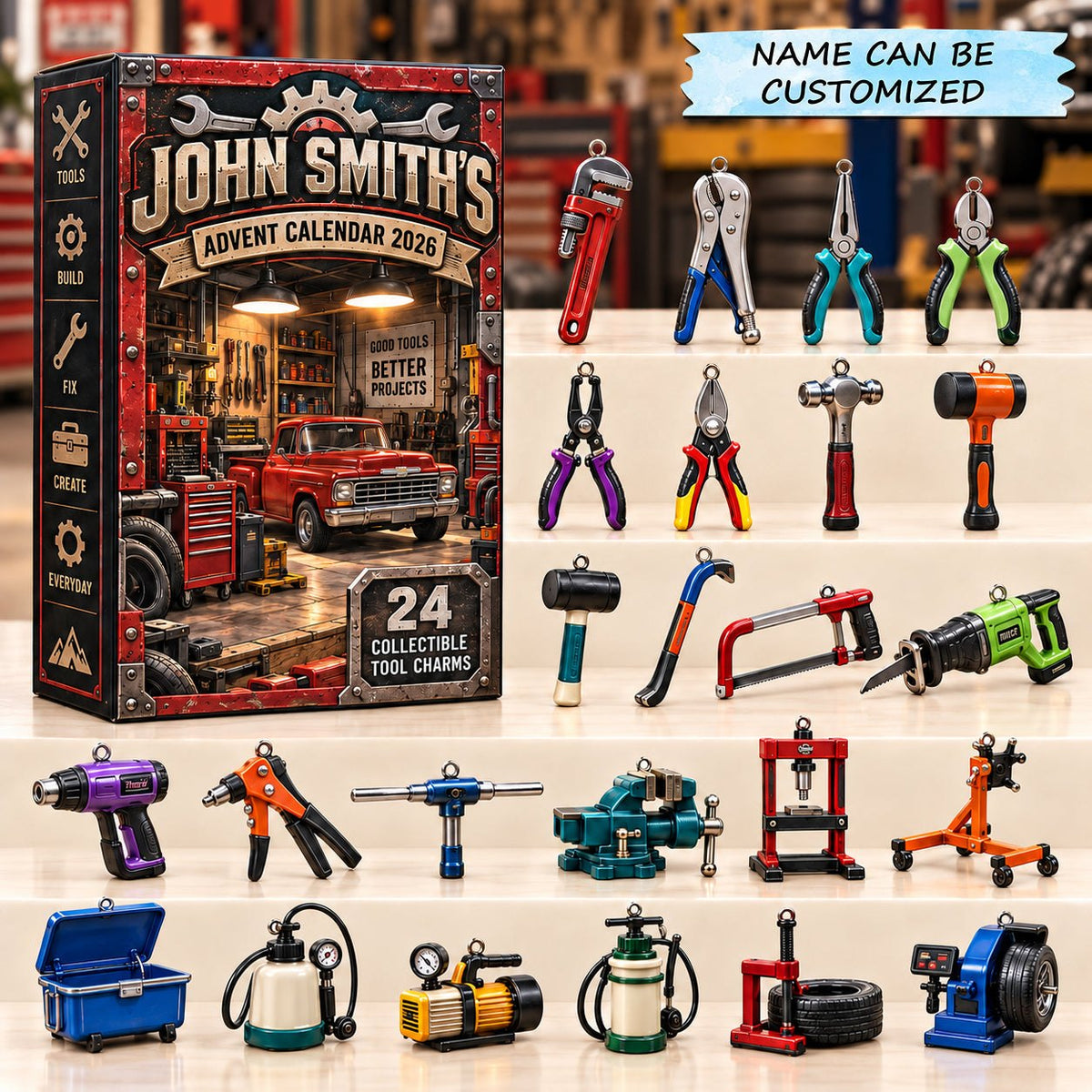 Workshop Titans advent calendar