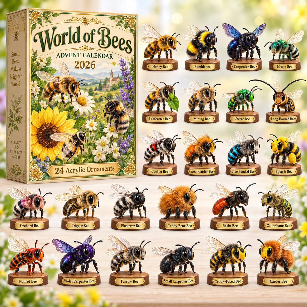 World Of Bees advent calendar