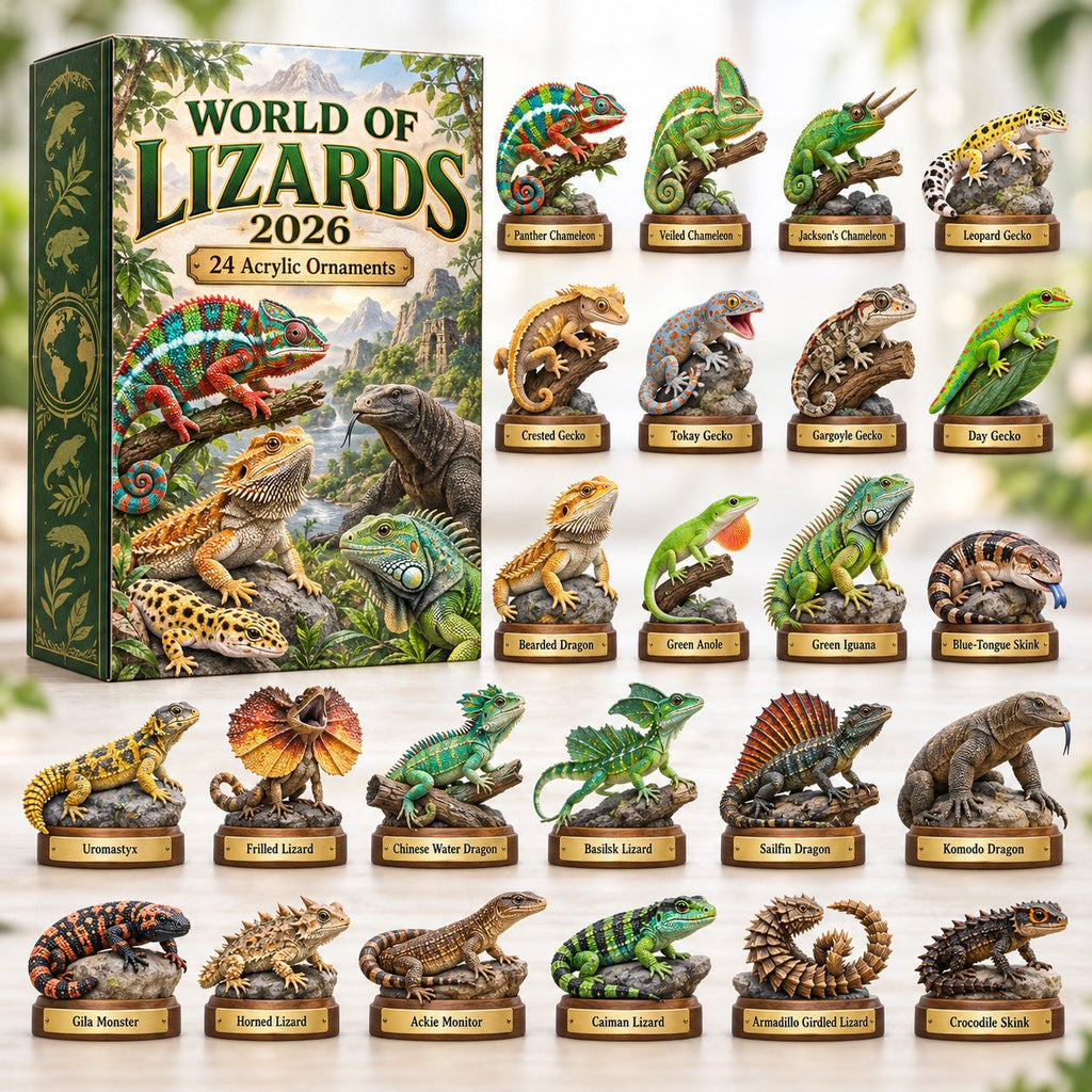 World Of Lizards advent calendar