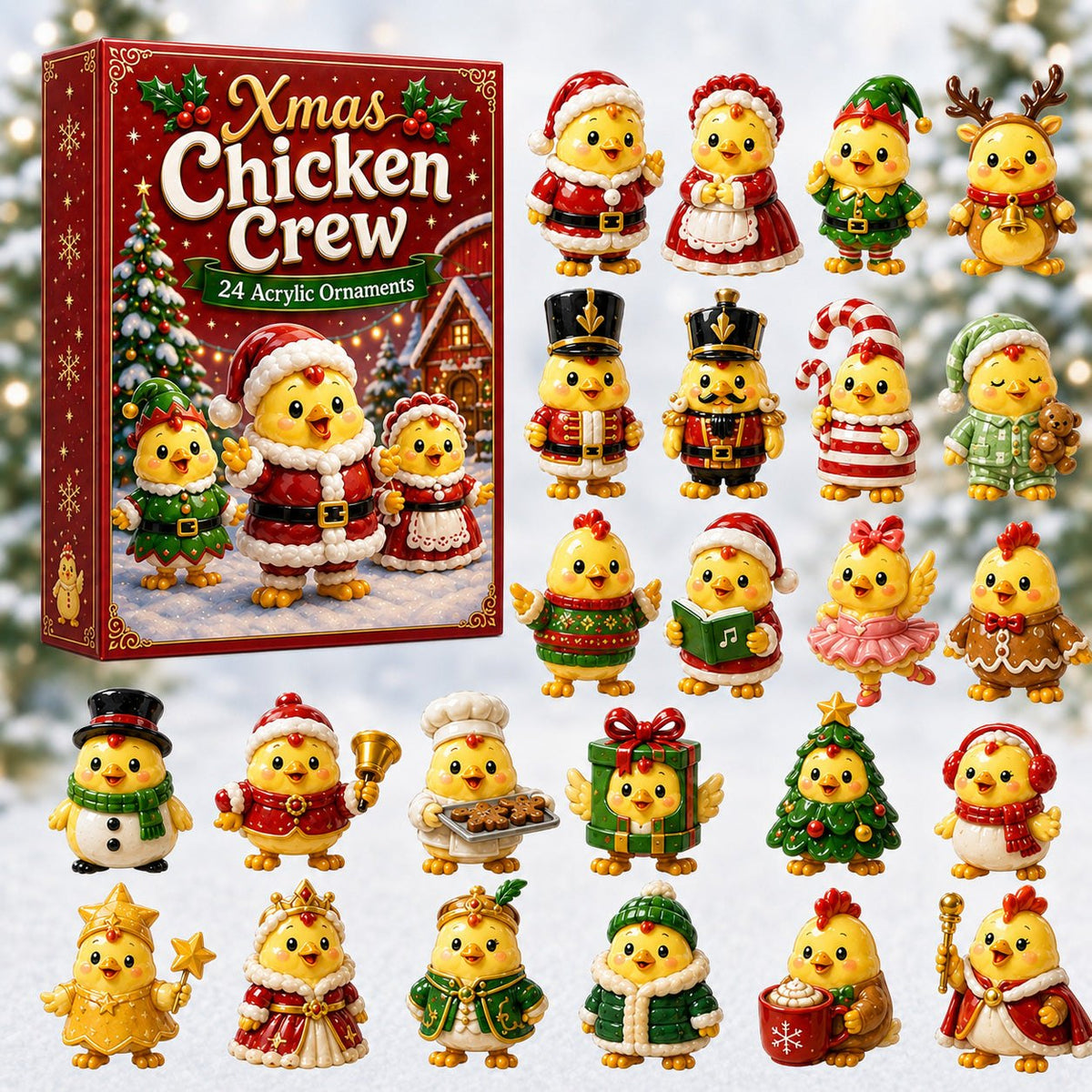 Xmas Chicken Crew advent calendar