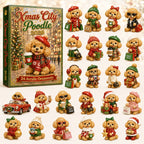 Xmas City Poodle advent calendar