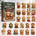 Xmas Highland Cow Moments advent calendar