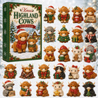Xmas Highland Cows advent calendar