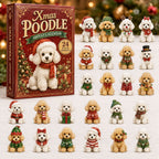 Xmas Poodle advent calendar