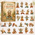Yoga Sloth advent calendar