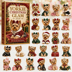 Yorkie Christmas Glam advent calendar