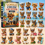 Yorkie Cruise Vacation advent calendar