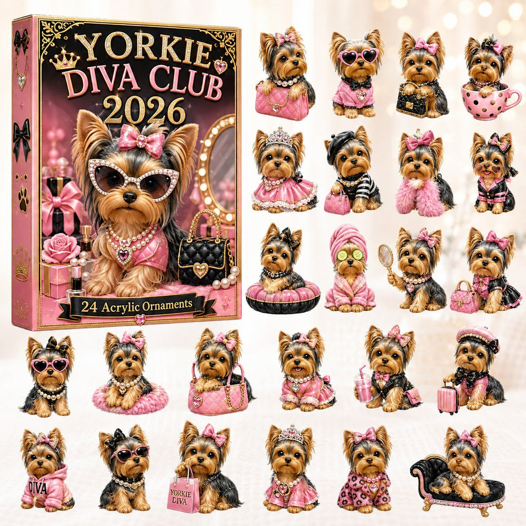 Yorkie Diva Club advent calendar