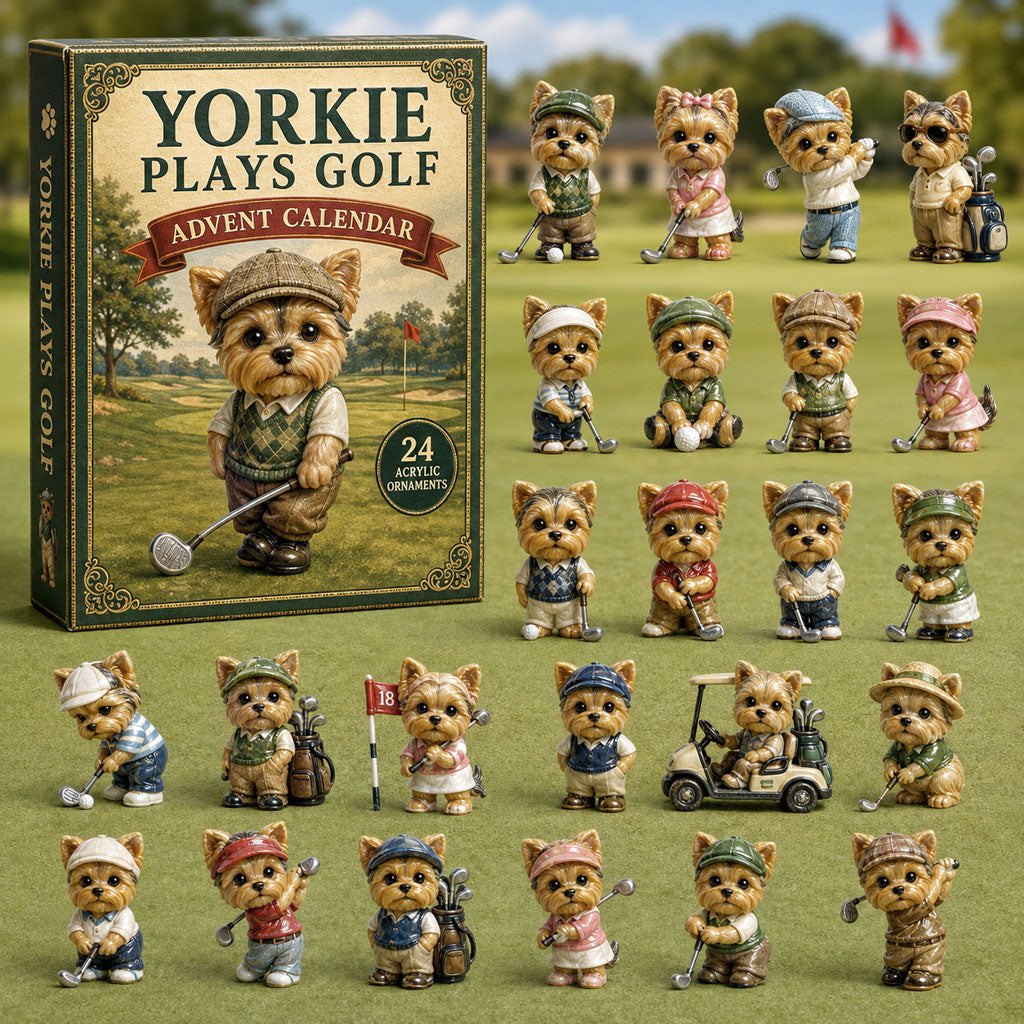 Yorkie Plays Golf advent calendar