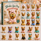 Yorkie Spa Day advent calendar