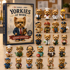 Yorkies At Work advent calendar