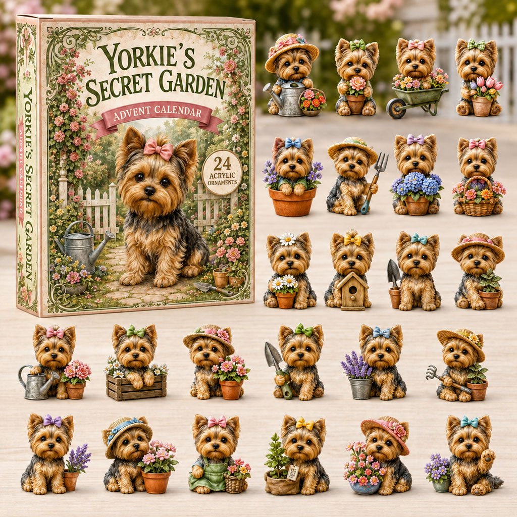 Yorkies Secret Garden advent calendar